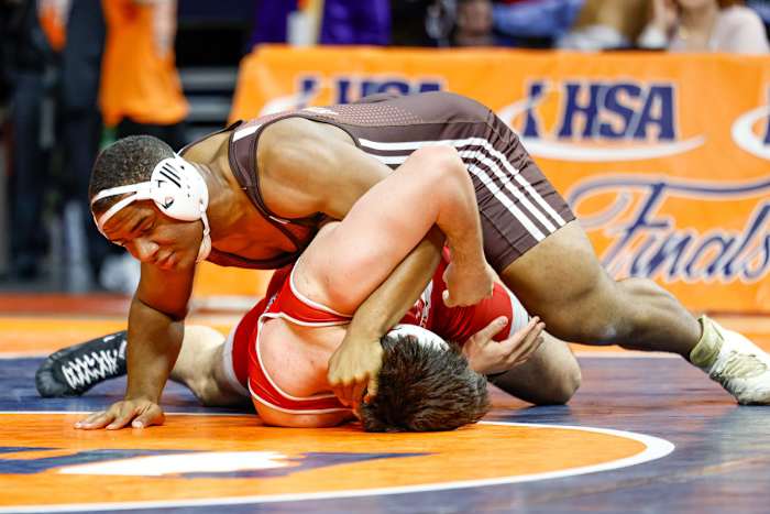 Illinois wrestling championships February 17 2024 Nate Latsch 25943